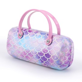 Hifot Hard Case for Glasses, purple