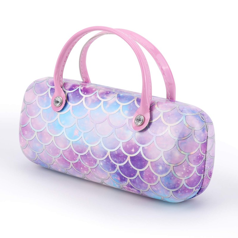 Hifot Hard Case for Glasses, purple