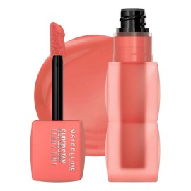 Maybelline Tinta para labios Super Stay Teddy Tint, 5ml - Tinta multiusos de larga duración, Labial efecto mate, difuminado hasta por 12H, textura suave a los labios, sin transferencias