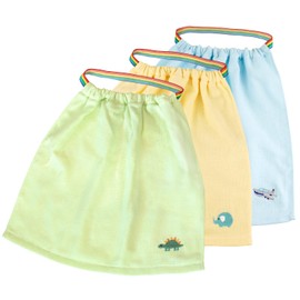 Bloom Taoru Plon, Set of 3, Oriko Towel, Kids' Apron, Made in Japan, Made in Senshu, Includes Name Tag, Embroidered (Exciting Set), g. Set of 3 Aprons (Exciting Set)