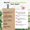 Niyok Natural Cosmetics Fluoride Free Natural Coconut Oil Toothpaste, Spearmint
