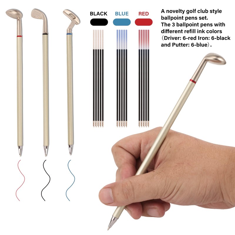 mini Golf pens set Desktop Games - Funny Gifts for