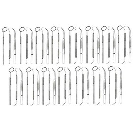 G.S 45 Instruments Basic Dental Set Mirror Explorer College PLIER Economy Grade New