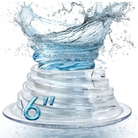 The Skimmie Cyclone 6" (Skimmer Basket NOT Included) - ONLY for Above Ground Pools - Turbocharges Pool Skimmer Water Flow - Improves Pool Surface Cleaning - Essential Pool Accessories