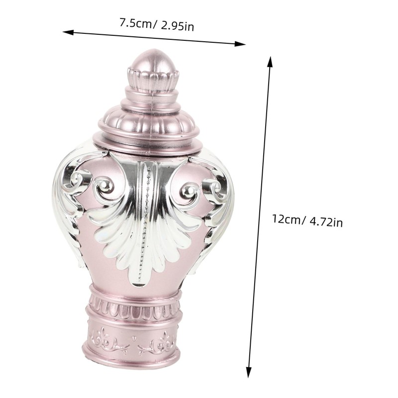 Operitacx Curtain Pole Decorative Head Rods Curtain Rod for Room