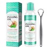 Coconut Pulling Oil, Mint Oil Pulling, Oil Pulling Travel Sachets