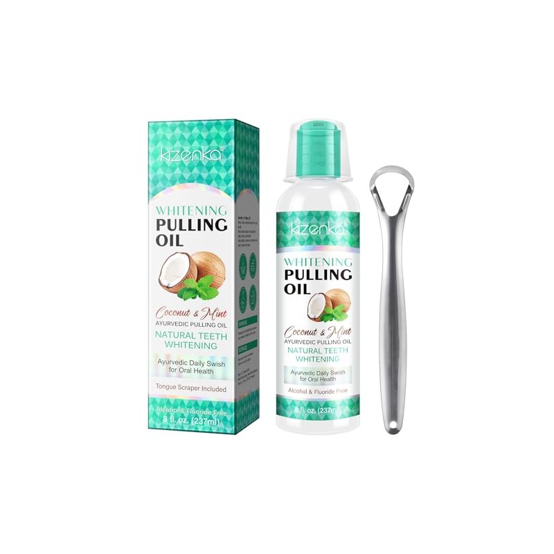 Coconut Pulling Oil, Mint Oil Pulling, Oil Pulling Travel Sachets