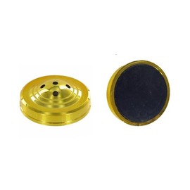 Five (5) Hole Gold Weighted Base For Desk Set Table Stick Flags (1)