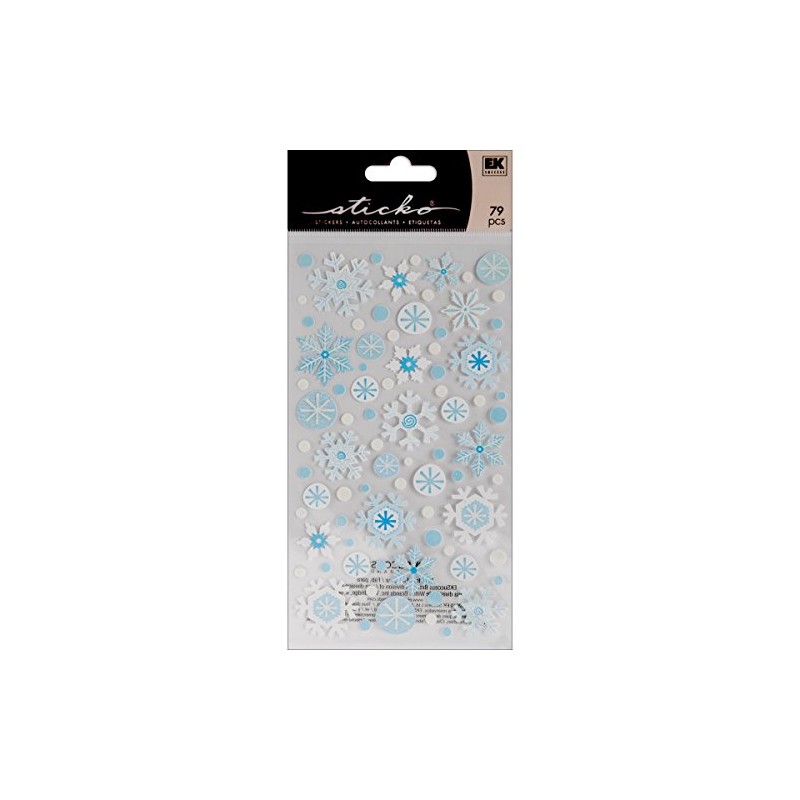 Sticko Winter Snowflakes Stickers