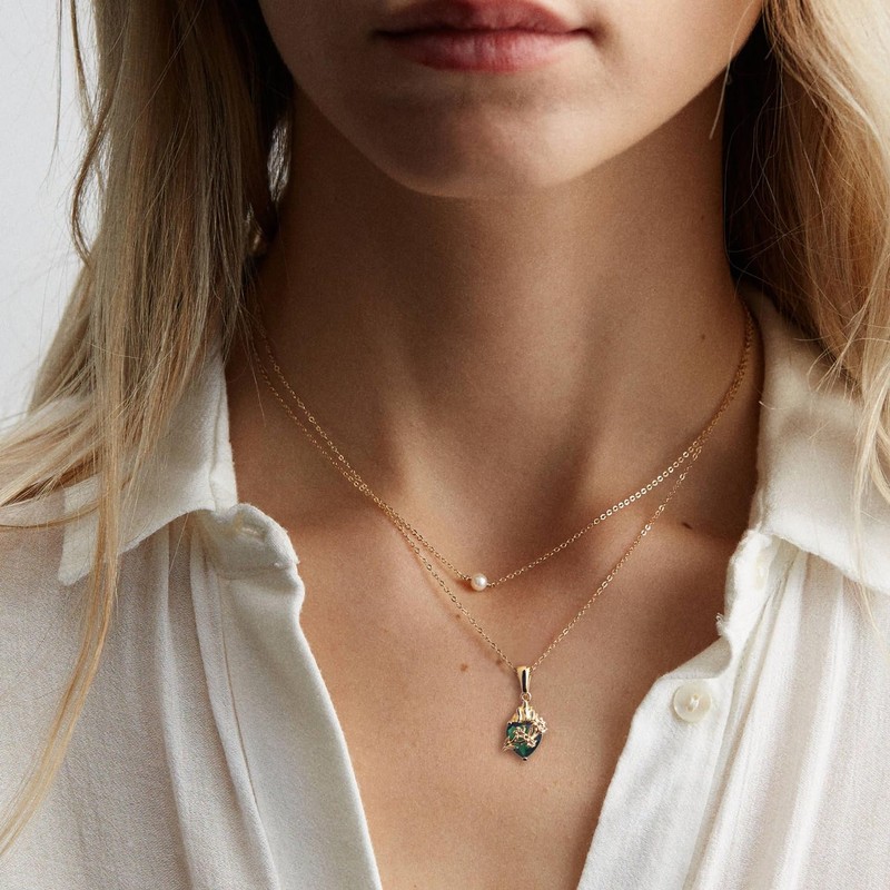 Most Chaste Heart of Joseph Necklace for Women Guardian of