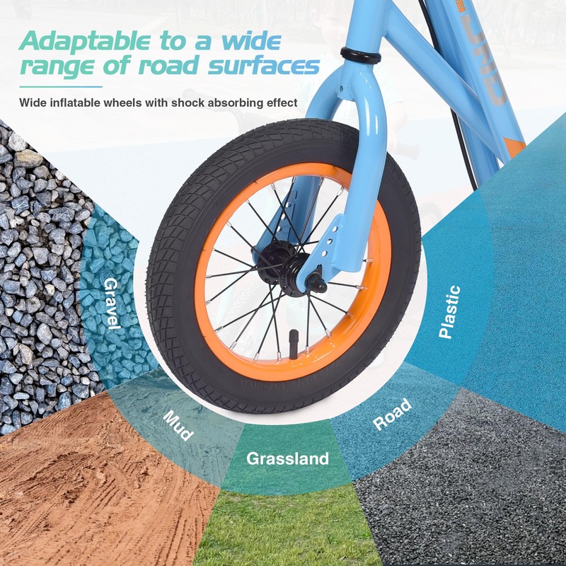 BALINGE 12 Inch Teen & Adult Kick Scooter - Blue,