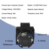 XMSJSIY NEMA L14-30R Outlet 30Amp Locking Receptacle for Generator 125/250V
