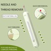 MUNSKT 2 in 1 Needle Threader and Seam Ripper, Pack