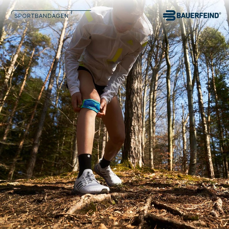 Bauerfeind Patellabandage "Knee Strap", Knie Sportgurt Unisex, Druckentlastung