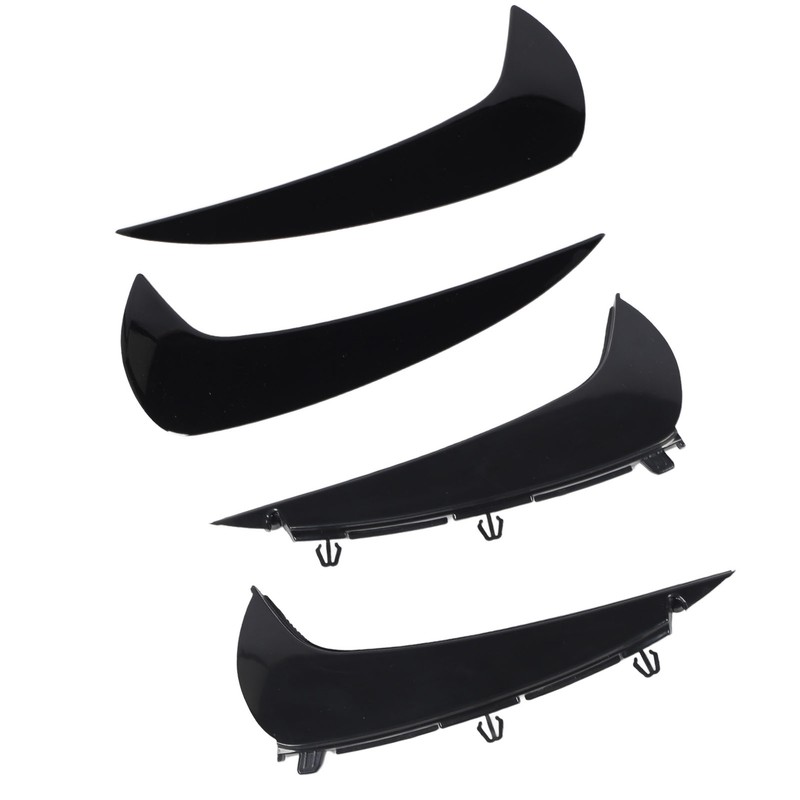 1 Pair Rear Bumper Spoiler Air Vent Cover Left Right