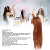 Cosplay Wig Long Straight Adjustable Exquisite Game Anime Cosplay Synthetic