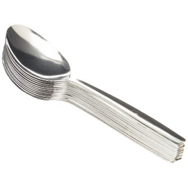 Genware Millenium Cutlery Table Spoons 20.5 cm - Pack of 12 | Tablespoons, Stainless Steel Table Spoons, Spoons, Millennium Cutlery