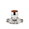 Godinger Hammered Grapevine Kiddush Cup & Tray