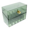 Ciieeo Lipstick Organizer Transparent Dustproof Storage Box for Lip Gloss