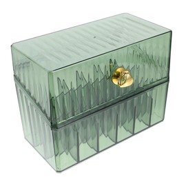 Ciieeo Lipstick Organizer Transparent Dustproof Storage Box for Lip Gloss Makeup Vanity Display and Desktop Use Practical and Stylish Lipstick Holder for Girls