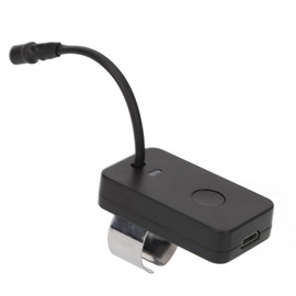 Lamp for Ear Wax Remover, Thumb Wearable USB Charging Ear Digging Lamp Ear Cleaner Light for Ear Cleaning, 3 Gears Ear Pick Thumb Light (Black)