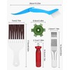 4 Pieces Air Conditioning Comb, Air Conditioning Condenser Fin Comb,