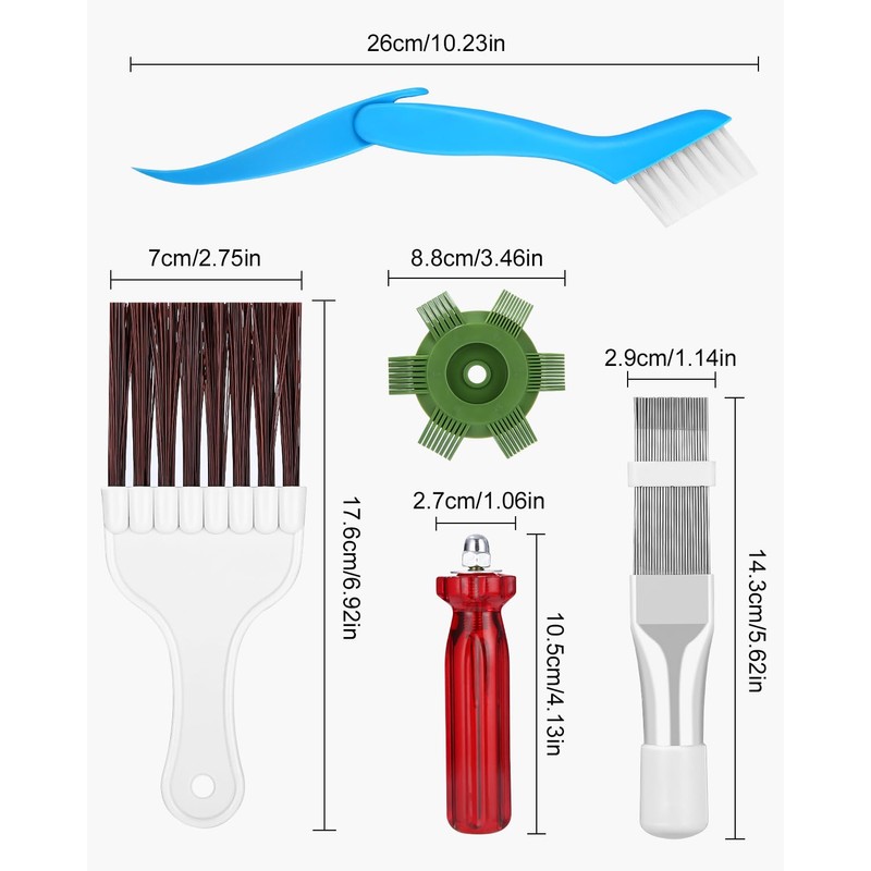 4 Pieces Air Conditioning Comb, Air Conditioning Condenser Fin Comb,