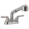 Utility Sink Faucet, Laundry Room Faucet with Pull Out Sprayer,