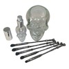 Dark Magic Wand Skull Brush Set