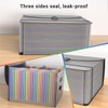 File Organiser Box Files Folder Document Organiser with Handle,25 Pockets