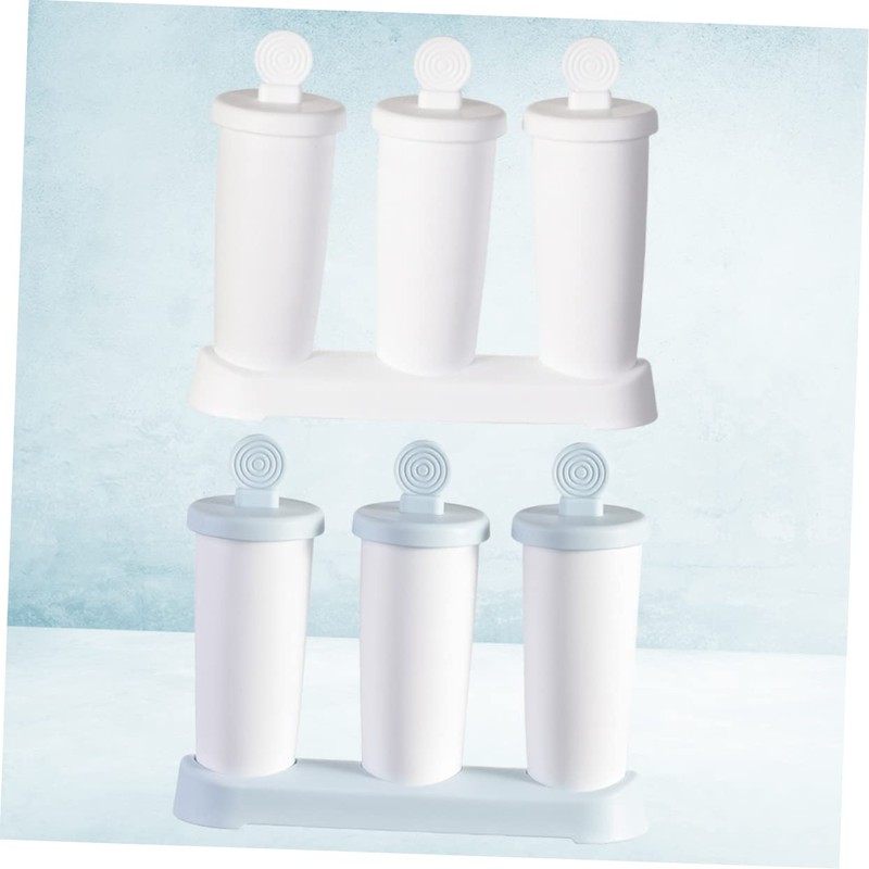 Ipetboom 2pcs Popsicle Mold Set Ice Cream Maker with DIY