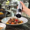 Stainless Steel Electric Salt and Pepper Grinder Set Stainless Steel