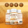 Focus Fast Lion's Mane Brain Mushroom Supplement (150 count) -