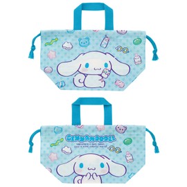 Skater KB7W-A Sanrio Cinnamoroll, Mashugummy Lunch Bag, Set of 2
