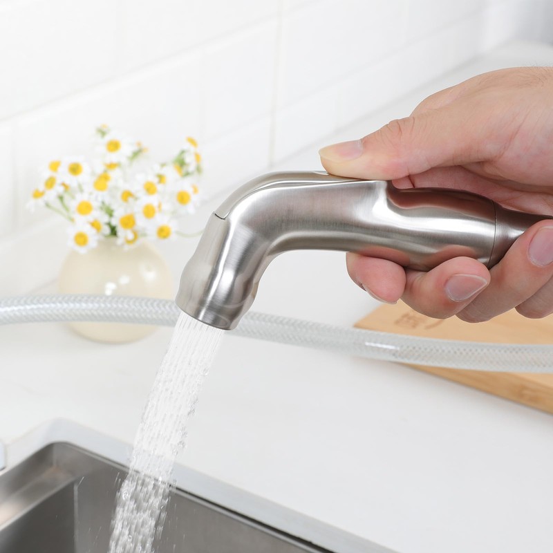 HOTIS Kitchen Faucet with Side Sprayer, 2 Handle 3 or