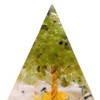 GOLD STONE Orgonite Pyramid Lucky Tree Natural Stone Gravel Moonstone