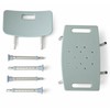 Medline Shower Chair Bath Bench with Back, Supports up to