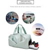 Bolsa Deportiva para Mujer, Bolsa de Viaje Gimnasio Impermeable con