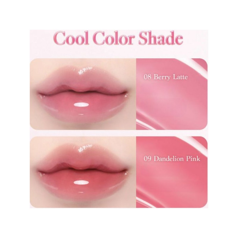 DASIQUE Juicy Dewy Glow Tint 4g*2colors, Color1#$%Color2:13 Mixing Cherry-01 Peach