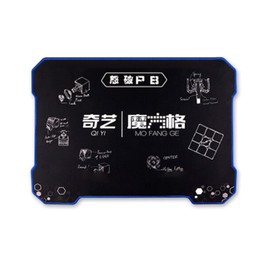 CuberSpeed QY Toys - Alfombrilla de cubeta para cubeta de velocidad, color negro