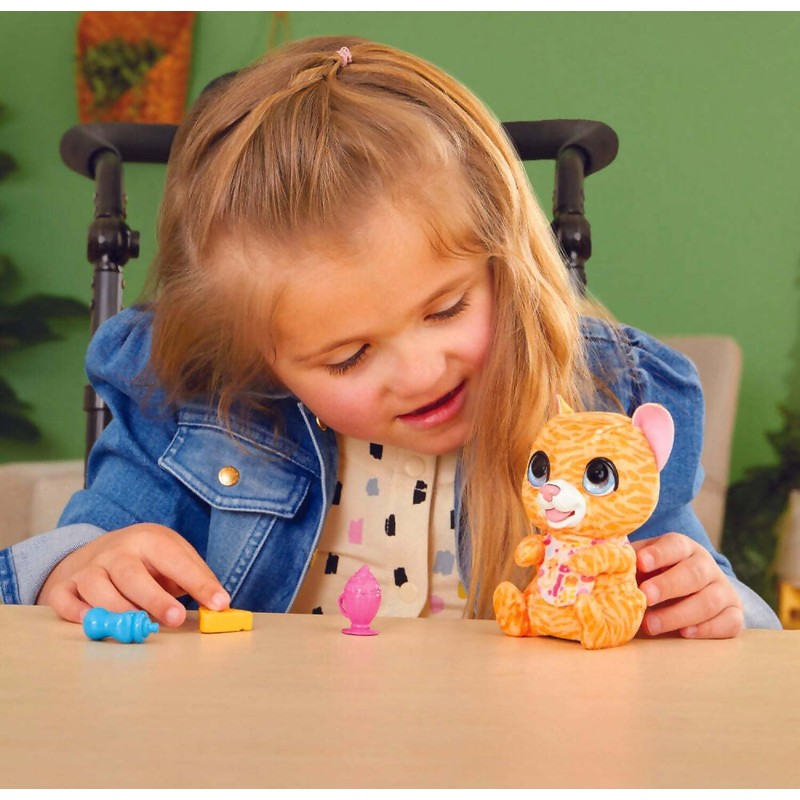 Hasbro furReal Newborns Kittens, Animatronik Plush Toy with Sound Effects,