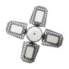 LED Garage Lights Foldable 4 Leaves 100W High Brightness Energy