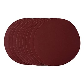 Draper 56371 Sanding Discs, 180mm, 320 Grit, Hook & Loop (Pack of 10)