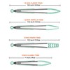 4-in-1 Stainless Steel Kitchen Tongs Set with Silicone Tips