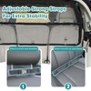 Dog Car Barrier Escape-Proof, 46" Wide Car Divider for 3rd