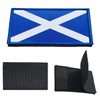 3Pcs Scotland Scotsman Flag Patch 2x3 Inch, Hook Loop Tactical