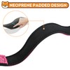 PWOD Reflective Dog Collar, Adjustable Soft Neoprene Padded Nylon Pet