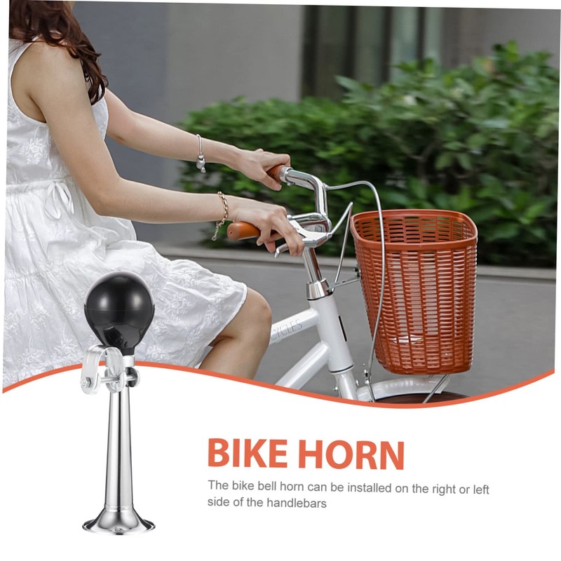 BESPORTBLE 2pcs Universal Bike Bell Manual Air Horn Loud Bugle