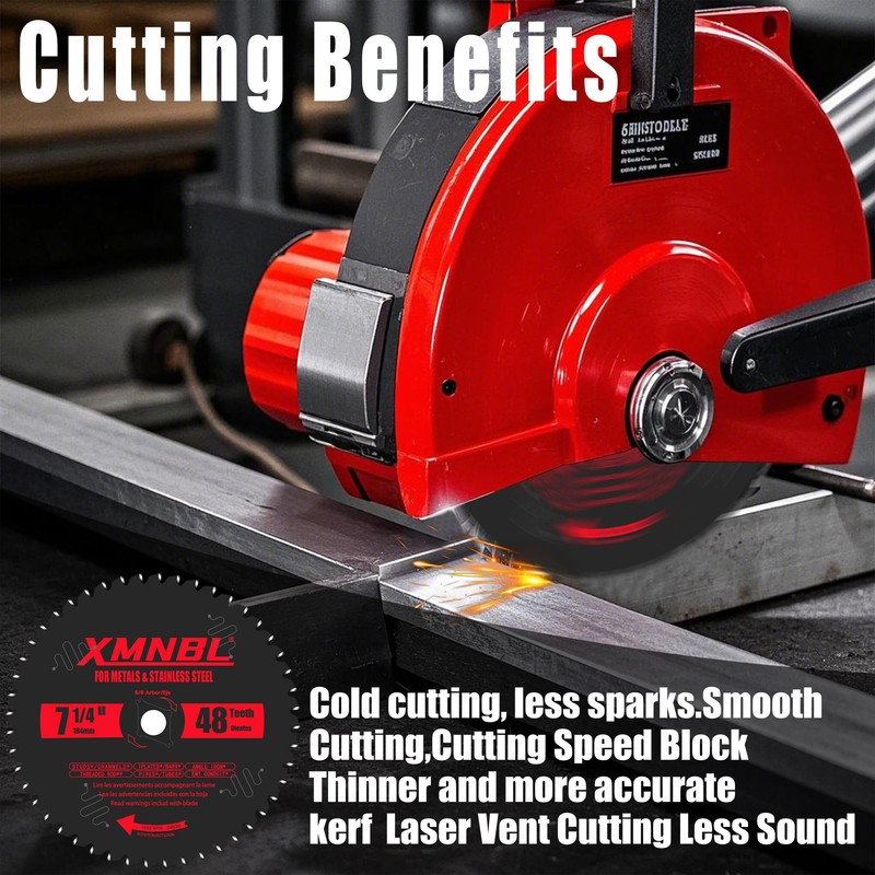 7 1/4 Inch Metal and Stainless Steel Cutting Circular Saw