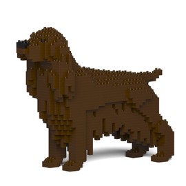 JEKCA English Cocker Spaniel 01S-M04 | Dog Plastic Building Blocks | Age 14+